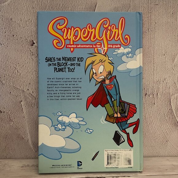 5 for $15📕DC SuperGirl Off to Save the Day Graphic Novel Book (SKU: 289MI) - Picture 2 of 4